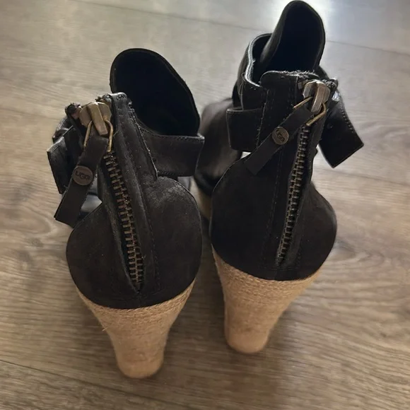 Suede UGG wedges - Picture 3 of 5